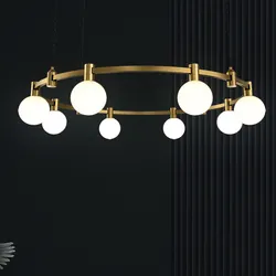 Brass Track Light